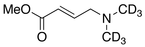 trans 4-Dimethylaminocrotonic Acid-d<sub>6</sub> Methyl Ester