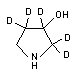 (+/-)-3-Pyrrolidinol-2,2,3,4,4-d<sub>5</sub>