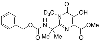 1,6-Dihydro-5-hydroxy-1-methyl-2-[1-methyl-1-[[benzylcarbamoyl]amino]ethyl]-6-oxo-4-pyrimidinecarboxylic Acid Methyl Ester-d<sub>3</sub>