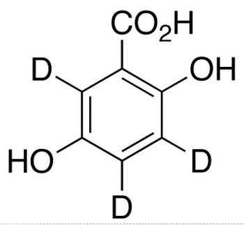 2,5-Dihydroxybenzoic Acid-d<sub>3</sub>