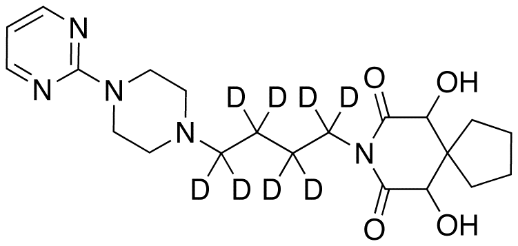 6,10-Dihydroxy Buspirone-d<sub>8</sub>