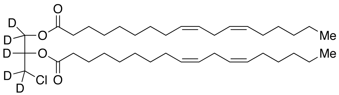 rac-1,2-Dilinoleoyl-3-chloropropanediol-d<sub>5</sub>