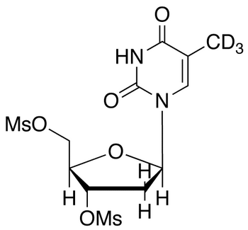 3’,5’-Dimethanesulfonate Thymidine Methyl-d<sub>3</sub>