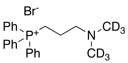 [3-(Dimethylamino)propyl]triphenylphosphonium-d<sub>6</sub> Bromide 