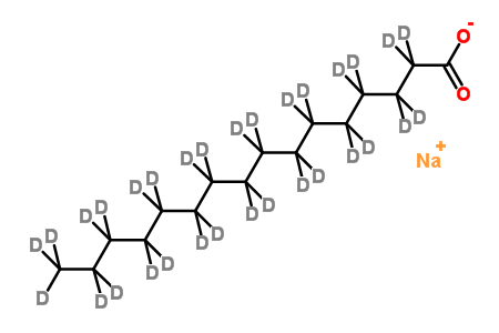 Sodium Hexadecanoate-d<sub>31</sub>