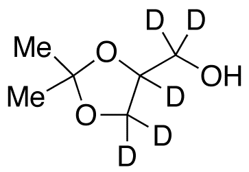 (R,S)-2,2-Dimethyl-1,3-dioxolane-4-methanol-d<sub>5</sub>