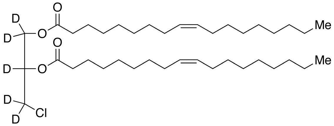 rac 1,2-Dioleoyl-3-chloropropanediol-d<sub>5</sub>
