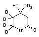 DL-Mevalonolactone-4,4,5,5,6,6,6-d<sub>7</sub>