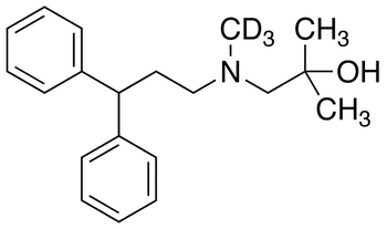 1-[(3,3-Diphenylpropyl)methylamino]-2-methyl-2-propanol-d<sub>3</sub>