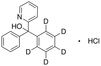 α,α-Diphenyl-2-pyridinemethanol HCl-d<sub>5</sub>