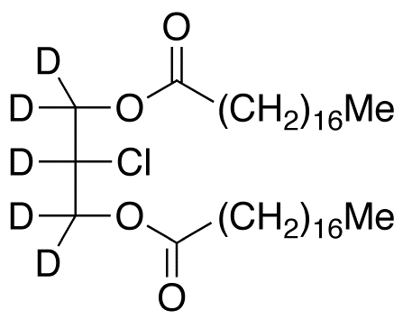 rac-1,2-Distearoyl-3-chloropropanediol-d<sub>5</sub>