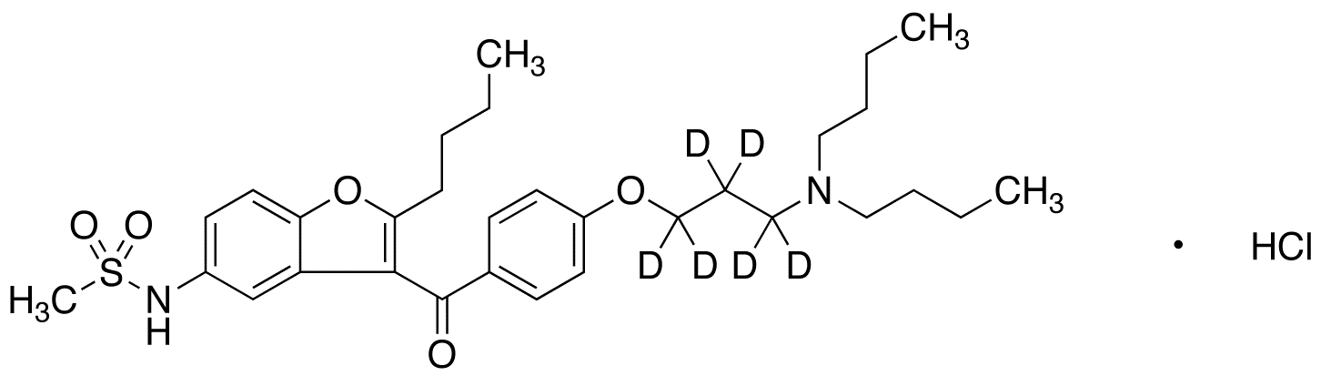 Dronedarone-d<sub>6</sub> HCl