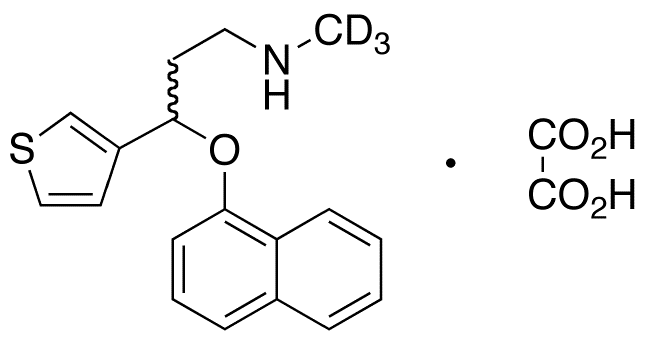 rac Duloxetine 3-Thiophene Isomer-d<sub>3</sub> Oxalate