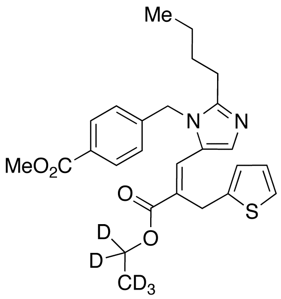 Eprosartan Ethyl-d<sub>5</sub> Methyl Diester