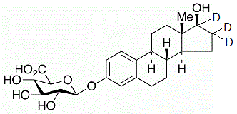 17β-Estradiol-d<sub>3</sub> 3-β-D-glucuronide 
