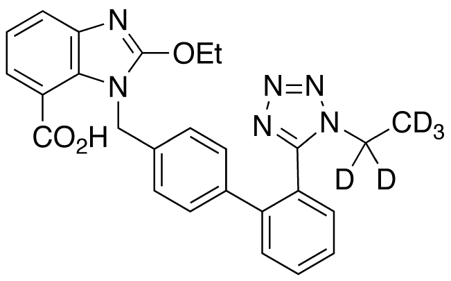 1H-1-Ethyl-d<sub>5</sub> Candesartan
