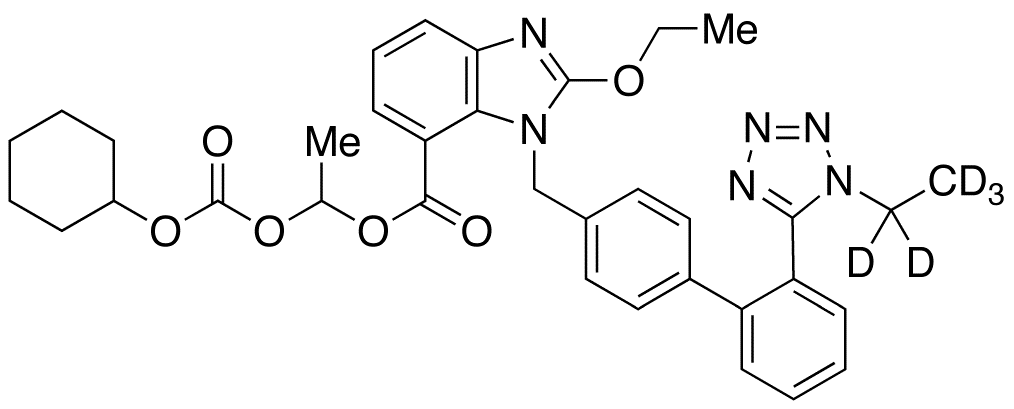 1H-1-Ethyl-d<sub>5</sub> Candesartan Cilexetil 