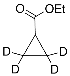 Ethyl Cyclopropylcarboxylate-d<sub>4</sub>
