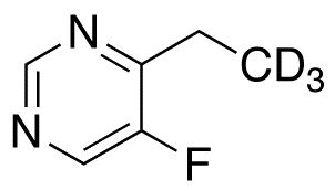 4-Ethyl-5-fluoropyrimidine-d<sub>3</sub>