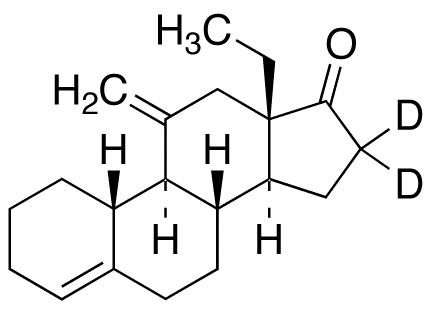 13β-Ethyl-11-methylenegon-4-en-17-one-d<sub>2</sub>