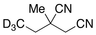 2-Ethyl-2-methyl-succinonitrile-d<sub>3</sub>