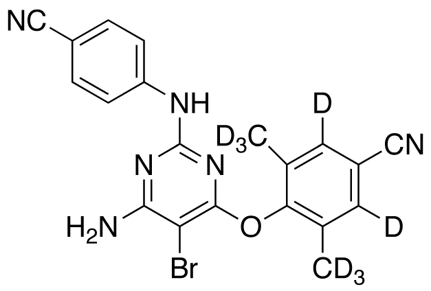 Etravirine-d<sub>8</sub>