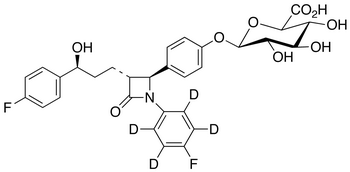 Ezetimibe-d<sub>4</sub> β-D-Glucuronide