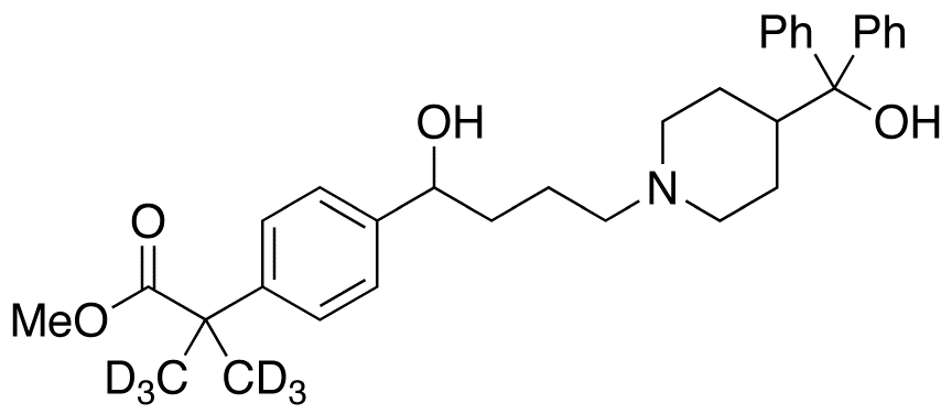 Fexofenadine-d<sub>6</sub> Methyl Ester