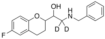 6-Fluoro-3,4-dihydro-α-[[(benzyl)amino]methyl]-2H-1-benzopyran-2-methanol-d<sub>2</sub>(Mixture of Diastereomers)