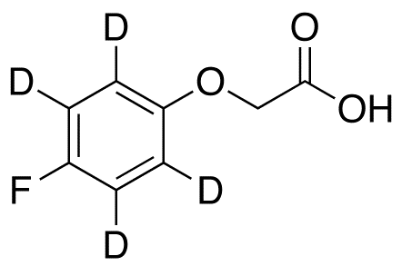 2-(4-Fluorophenoxy-d<sub>4</sub>)-acetic Acid