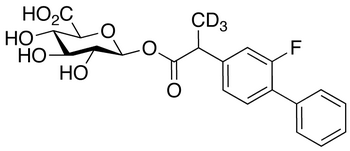 Flurbiprofen Acyl-β-D-glucuronide-d<sub>3</sub> (Mixture of Diastereomers)