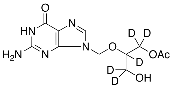 Ganciclovir Mono-O-acetate-d<sub>5</sub>