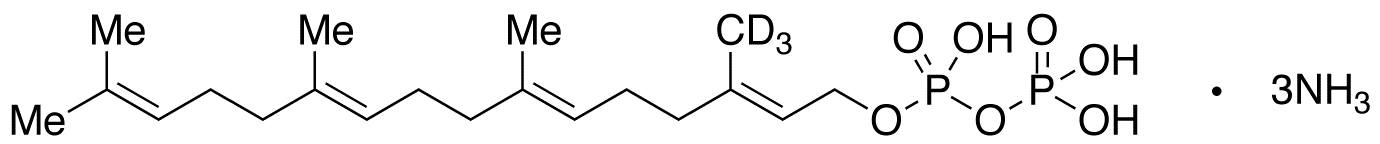 Geranylgeranyl Pyrophosphate-d<sub>3</sub> Triammonium Salt