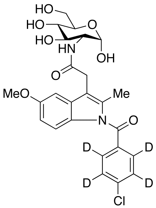 α-Glucametacin-d<sub>4</sub>