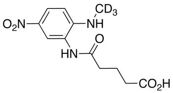 Glutaric Acid-2-methylamino-5-nitromonoanilide-d<sub>3</sub>