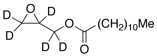 Glycidyl Laurate-d<sub>5</sub>