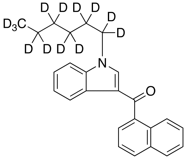 1-Hexyl-d<sub>13</sub>-3-(1-naphthoyl)indoleJWH 19-d<sub>13</sub>