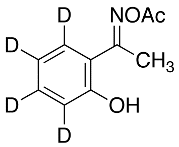 2’-Hydroxyacetophenone-d<sub>4</sub> Oxime Acetate