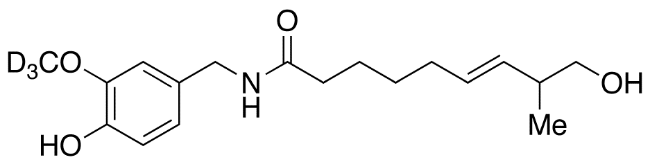 17-Hydroxy Capsaicin-d<sub>3</sub>