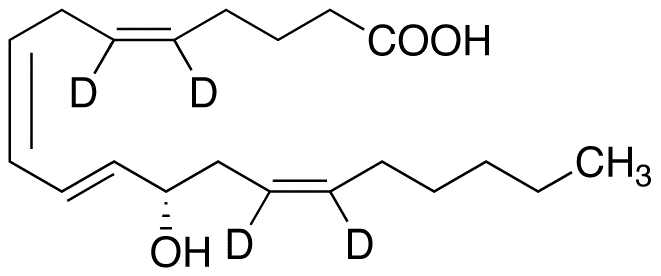 12(S)-Hydroxy-(5Z,8Z,10E,14Z)-eicosatetraenoic Acid-d<sub>4</sub>