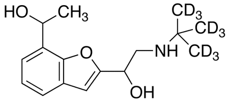 1’-Hydroxy Bufuralol-d<sub>9</sub> (Mixture of Diastereomers)