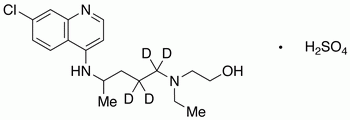 Hydroxychloroquine-d<sub>4</sub> sulfate