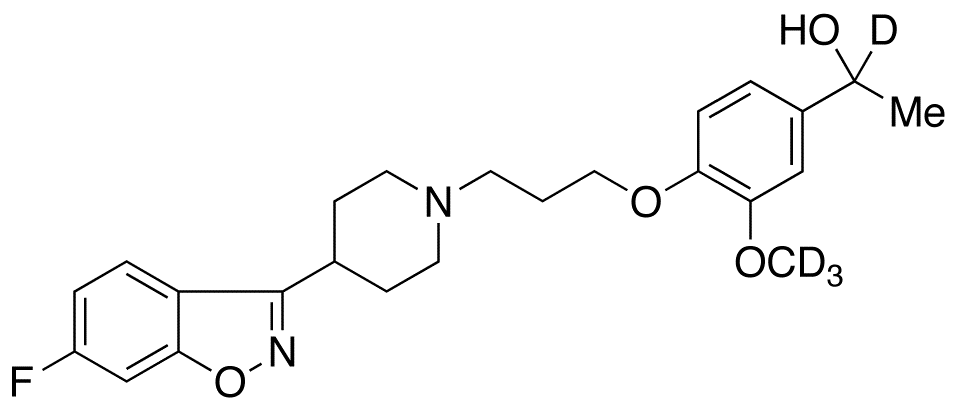 Hydroxy Iloperidone-d<sub>4</sub>
