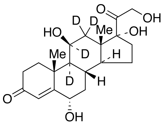 6α-Hydroxy cortisol-d<sub>4</sub>