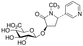 rac-trans-3’-Hydroxy cotinine-d<sub>3</sub> O-β-D-glucuronide