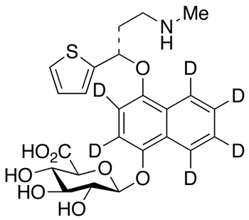 4-Hydroxy Duloxetine-d<sub>6</sub> β-D-Glucuronide