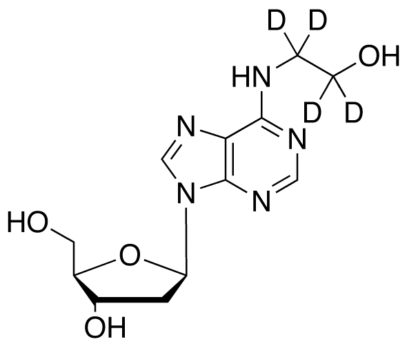 N6-(2-Hydroxyethyl-d<sub>4</sub>)-2’-deoxyadenosine