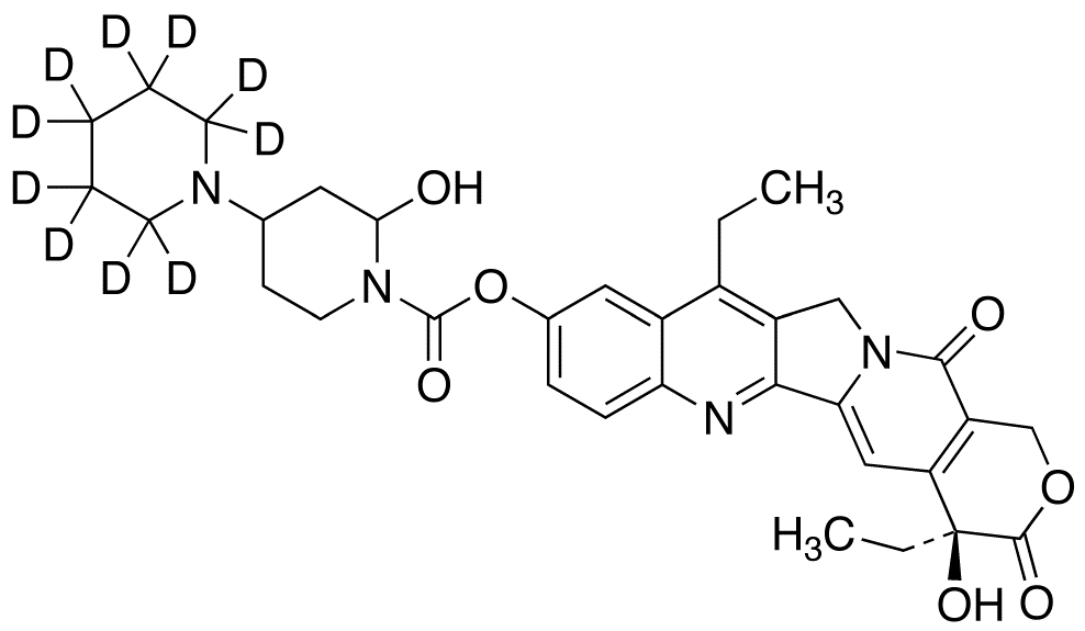 2-Hydroxy Irinotecan-d<sub>10</sub>