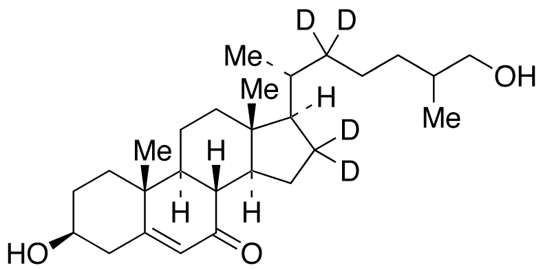 27-Hydroxy-7-keto Cholesterol-d<sub>4</sub>