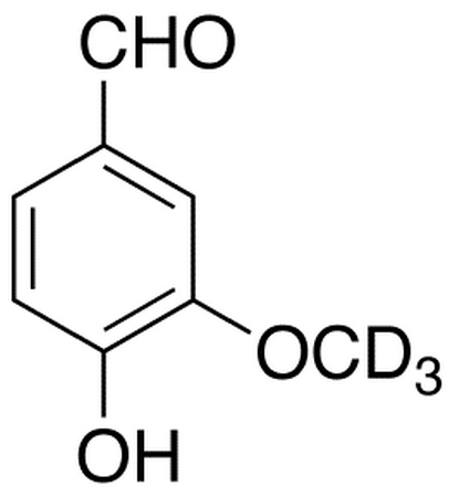4-Hydroxy-3-methoxybenzaldehyde-d<sub>3</sub>